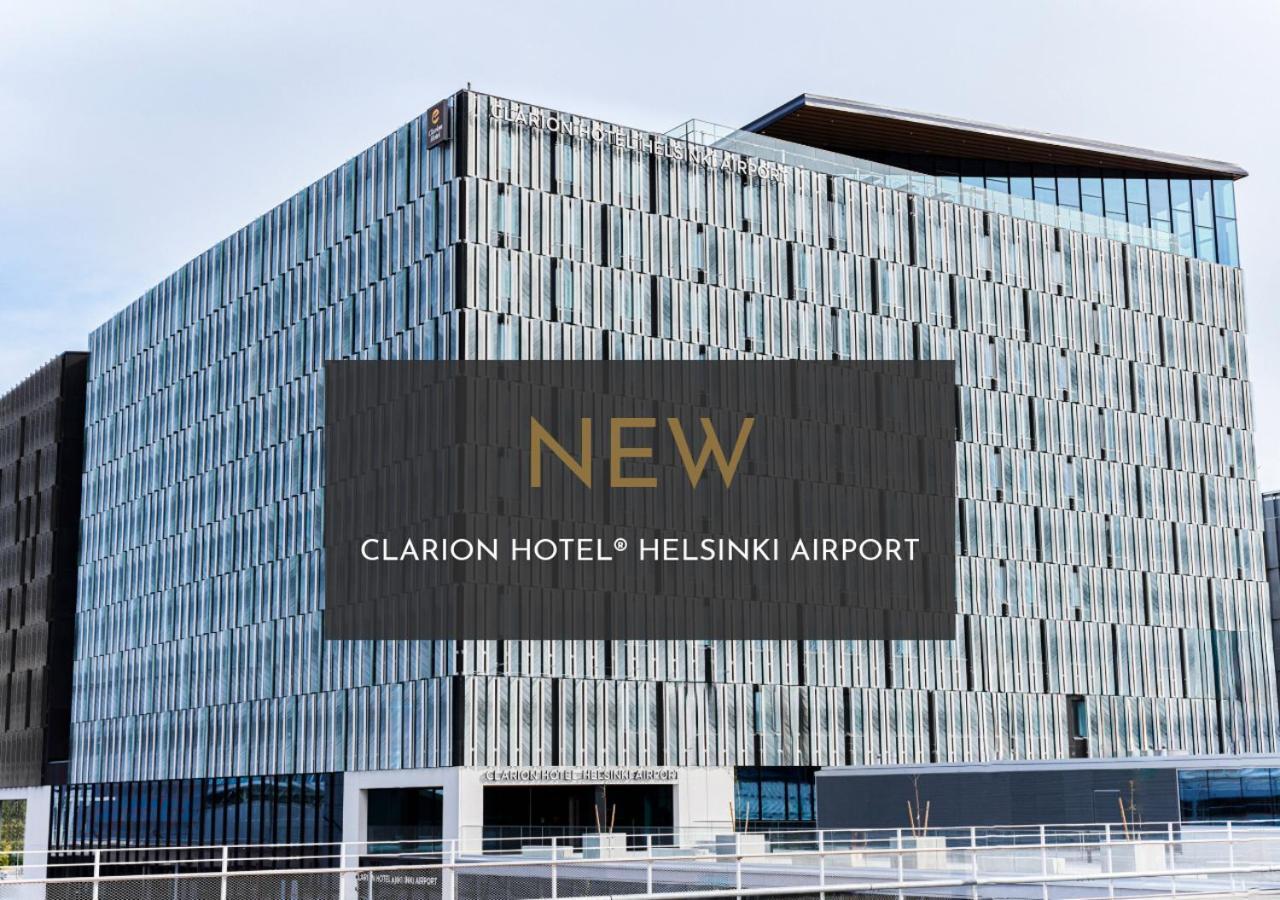 Clarion Hotel Helsinki Airport Vantaa Buitenkant foto